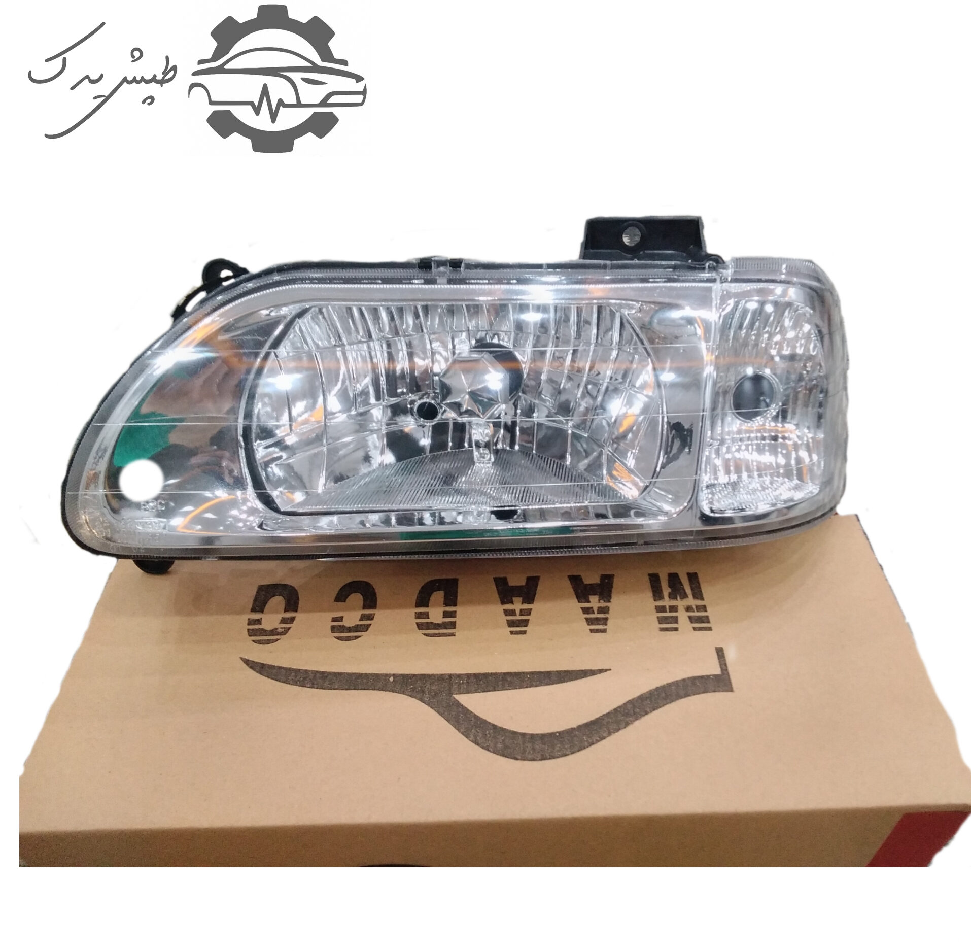 چراغ جلو پراید مادکو 2 چراغ جلو پراید سمت چپ