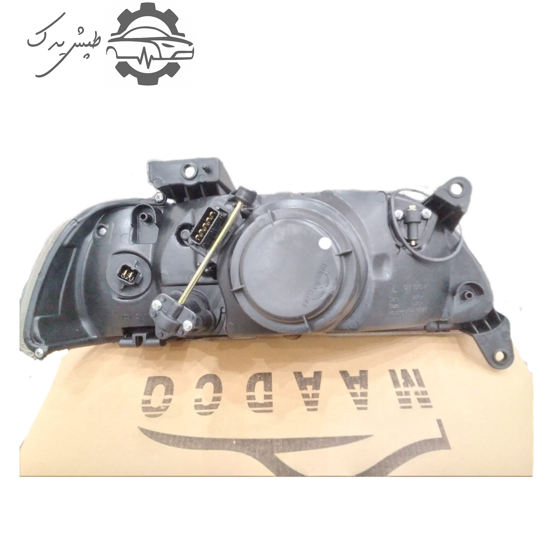 چراغ جلو پراید چپ