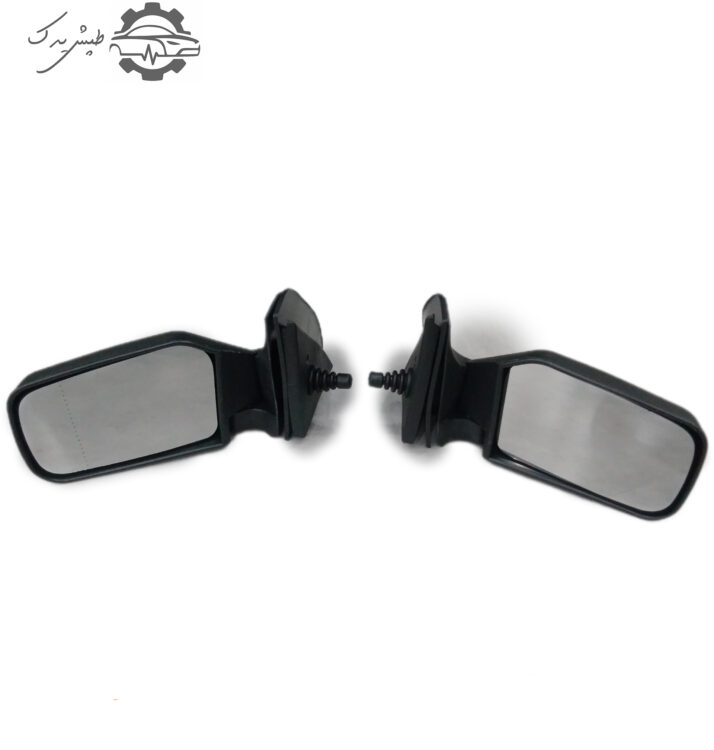 آینه بغل پراید جفت برند فغانی – آینه جانبی دستی فابریک مناسب تمام مدل‌های پراید