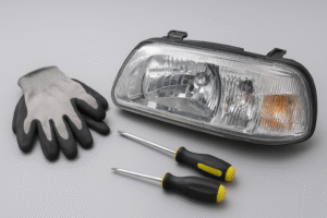 آموزش کامل تعویض چراغ جلو پراید 131 و صبا طرح جدید  و لامپ‌های آن